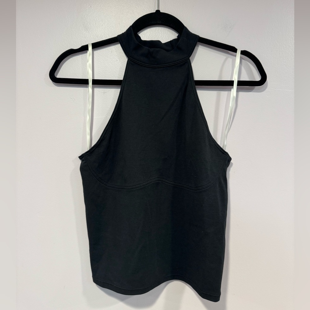 Black Yitty Lizzo body butter halter neck tank top